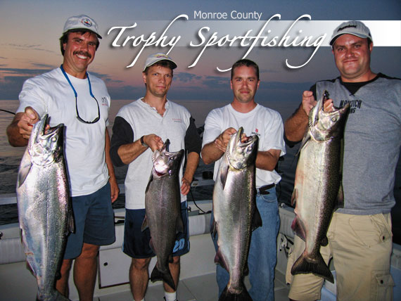 Monroe County Trophy Sportfishing Trout and Salmon